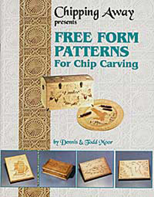 How do you use free chip-carving patterns?